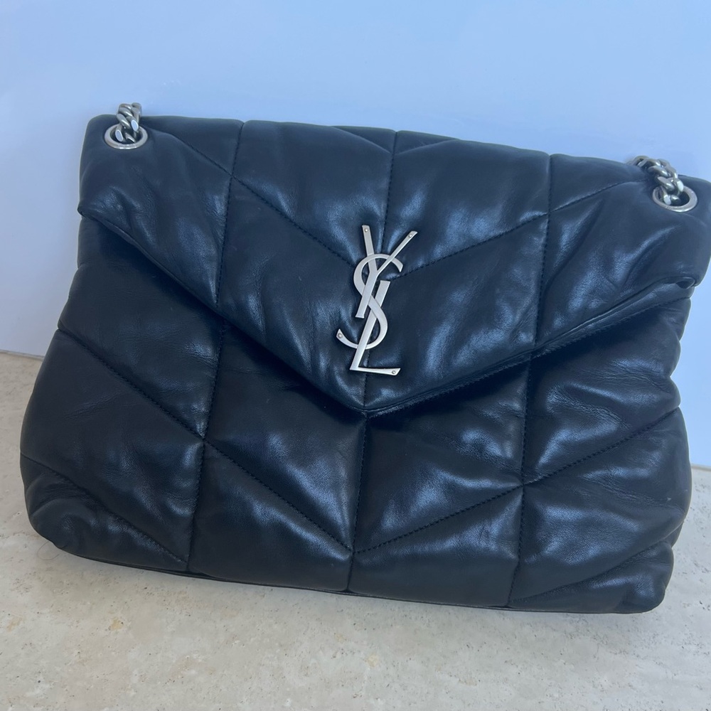 Yves Saint Laurent Black Shoulder Bag